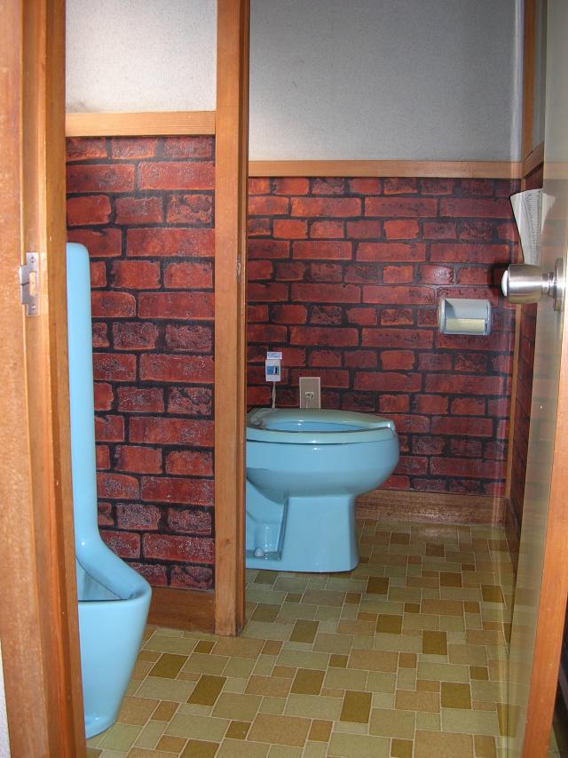 栃木小山　施工前は男女便器が別